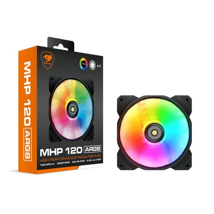 COUGAR Gaming CF MHP12HB RGB Boitier PC Refroidisseur d'air 12 cm 1 pièce Neuf - vue 6