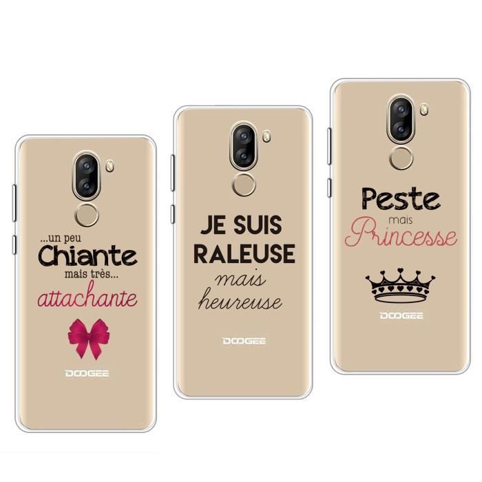 Housse étui Holster Pour Doogee S60 - Avec Casque Inclus Et Clip Ceinture