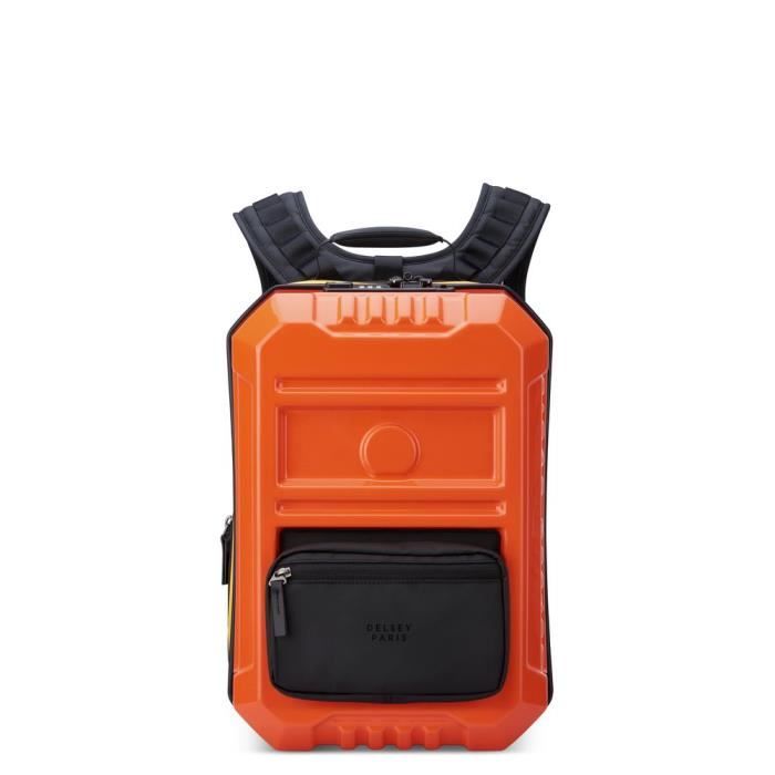 Sac à Dos - DELSEY PARIS - REMPART - 41x29x18 cm - 22 L - Orange