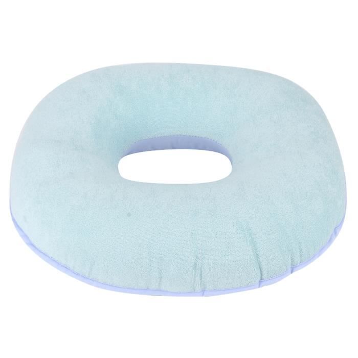 Coussin Anti-escarres Pumwoy En Gel Et Mousse Mémoire - Ouverture En T Pour Coccyx Et Ischions - Respirant Et Lavable