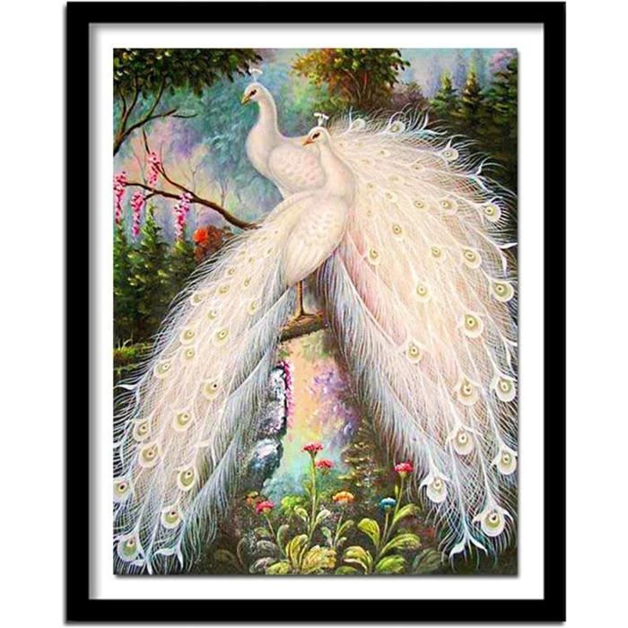 Peinture Diamant Carré Carre 40x50cm Square Diamond Painting Grand Format 5D Broderie Diamant