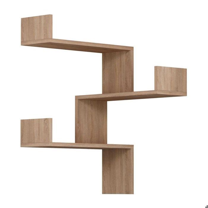 Etagère murale - EMOB - Woody Fashion - Blanc - Contemporain - Design - 60 cm x 60 cm x 90 cm Etagère murale - EMOB - Woody Fashion - Blanc - Contemporain - Design - 60 cm x 60 cm x 90 cm