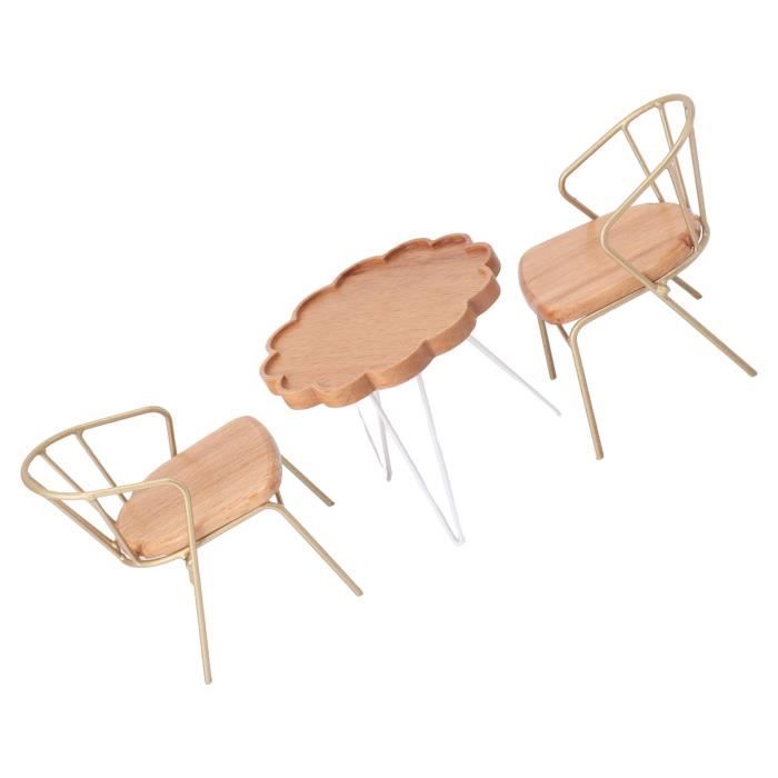 Modèle De Meubles De Chaise De Maison De Poupée 1:12 Échelle Chaise De