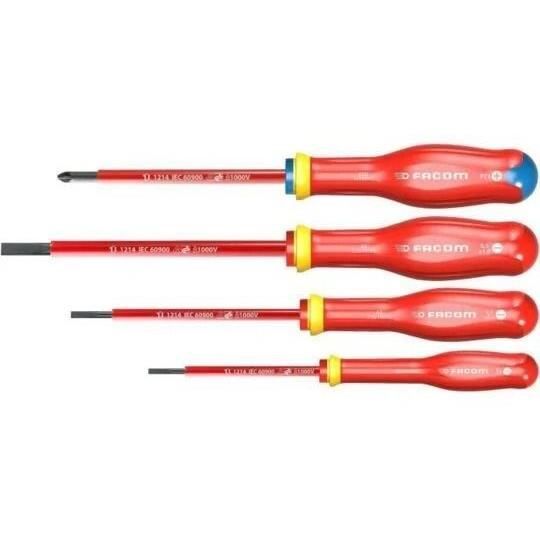 Facom Coffret de 4 Tournevis Isolés - vue 2
