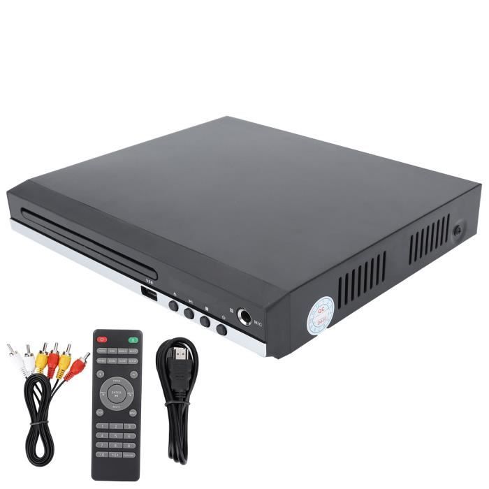 Lecteur de DVD Lecteur DVD USB Domestique TV DVD Numérique Multimédia Soutien CD SVCD VCD MP3 100‑240V son detachee