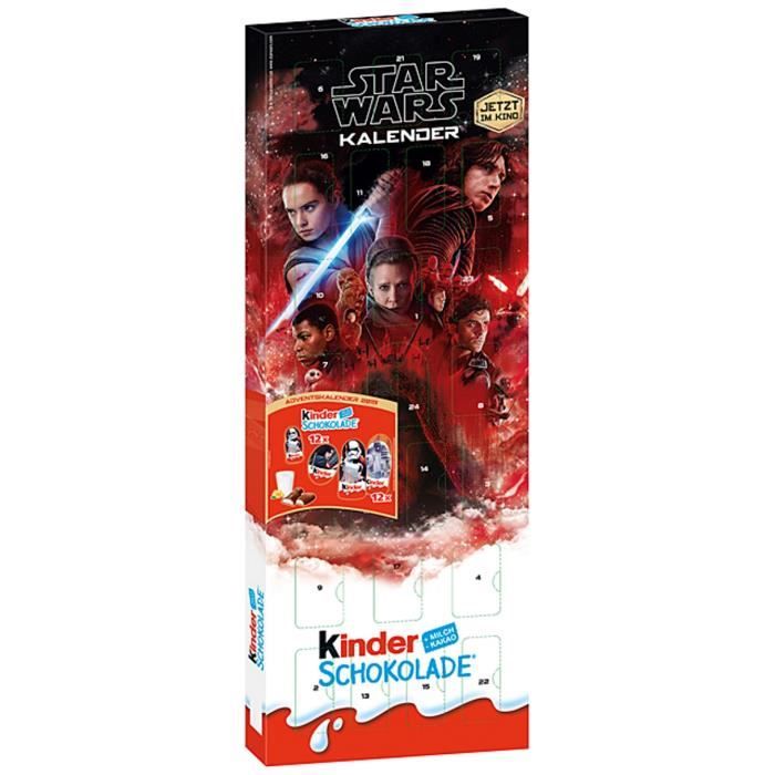 Ferrero Kinder Schokolade "STAR WARS" Calendrier de l