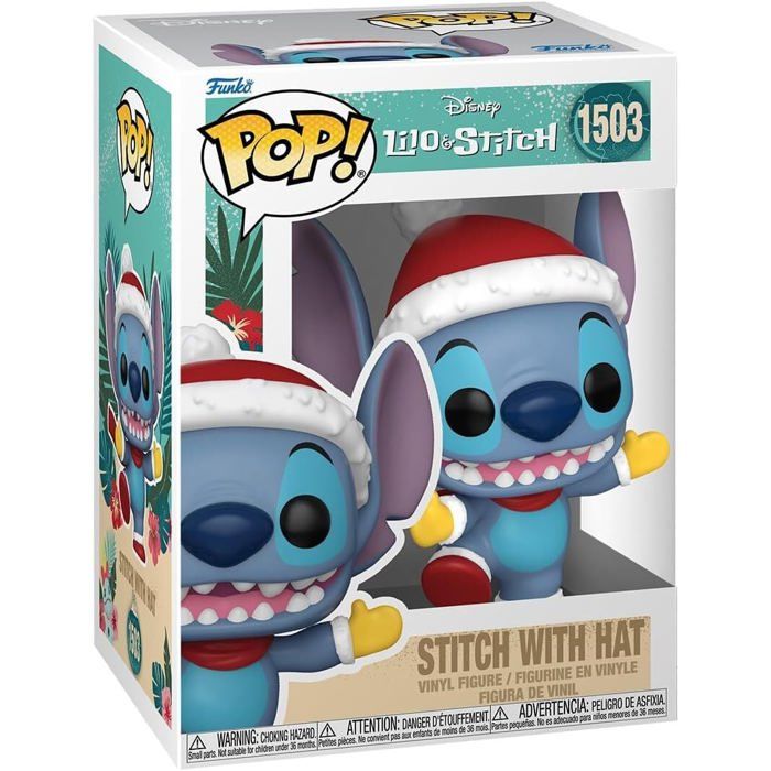 Figurine FUNKO Stitch avec chapeau 9 cm Pour enfants à partir de - vue 1