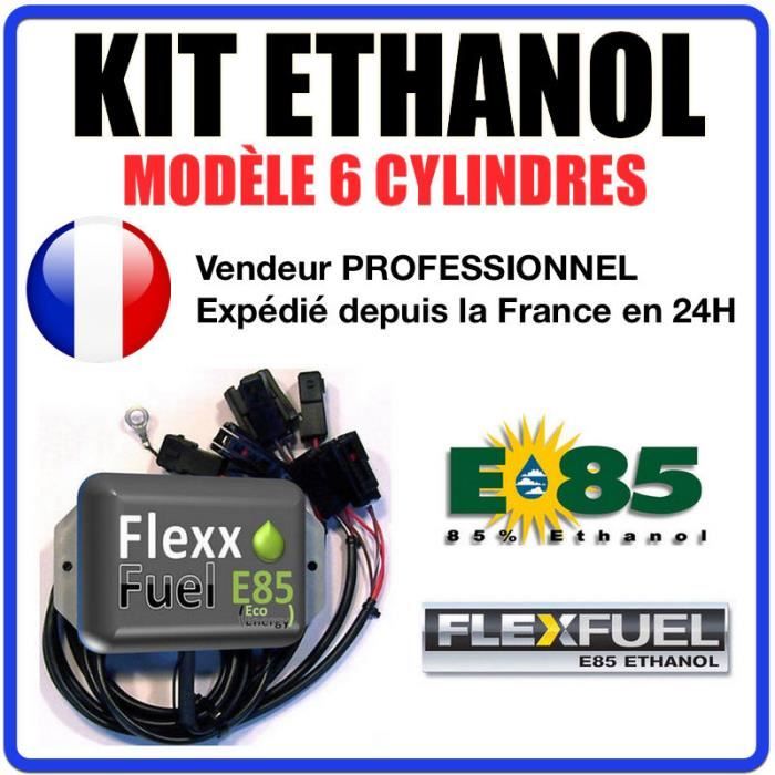 KIT Ethanol Flex Fuel E85 Bioethanol 6 Cylindres ELM327