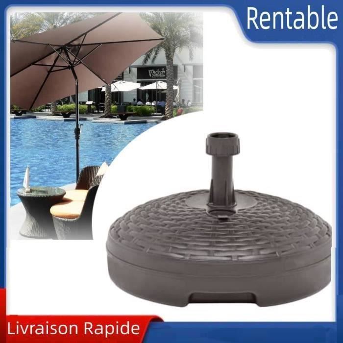 Lot De 2 Poids Pour Parasol / Tonnelle - Sacs De Sable Remplissables En Tissu 600D, Capacité 22kg, Résistants Aux Intempéries