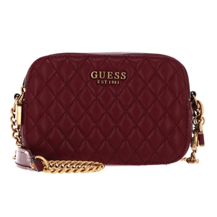 GUESS Maila Camera Bag Merlot [205059] sac à épaule bandoulière