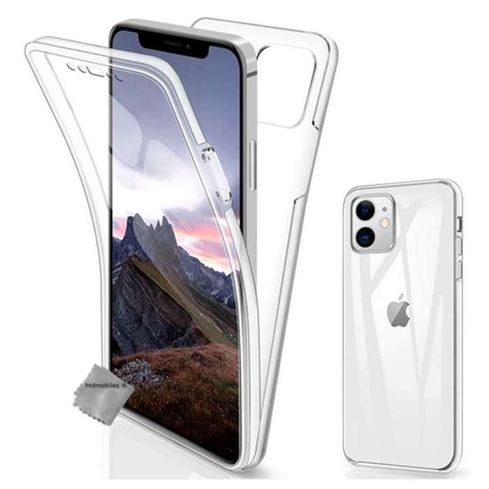 Housse Silicone 360° Huawei Honor 20 Pro - Coque Intégrale Transparente Avec Film écran | Protection Complète Anti-chocs