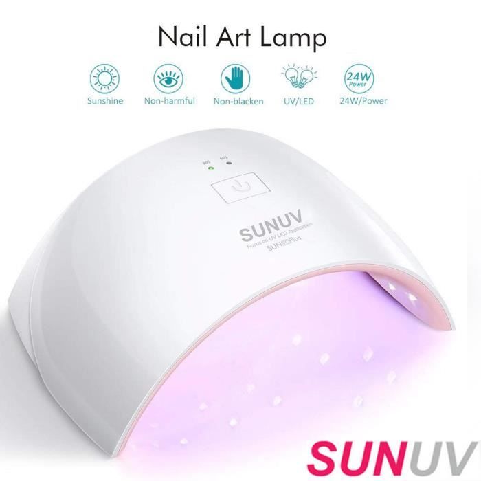 Seche Ongles Lampe Uv Led Ongle Professionnel Sunuv 36w Portable