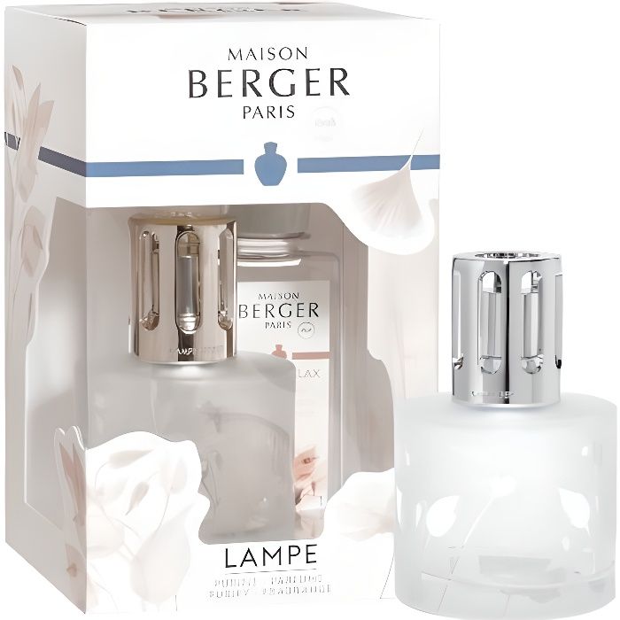 COFFRET LAMPE DIFFUSEUR DE PARFUM AROMA RELAX - MAISON BERGER PARIS