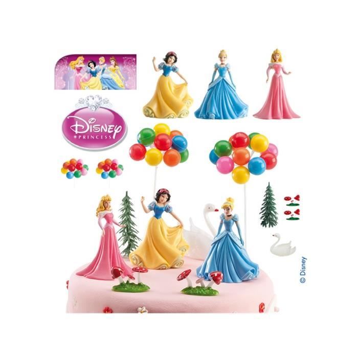 Kit Pvc Princesses Disney Decoration Gateau Anniversaire Fete 485 Cdiscount Maison
