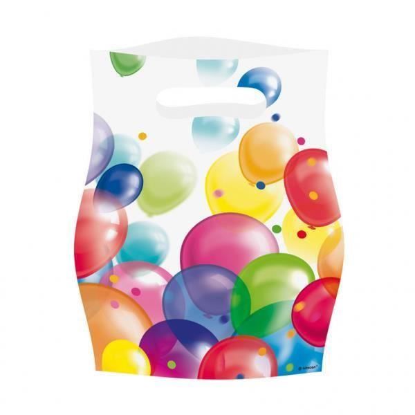 8 Sachet Surprise Ballon de Baudruche Sac Cadeau Bonbon F te