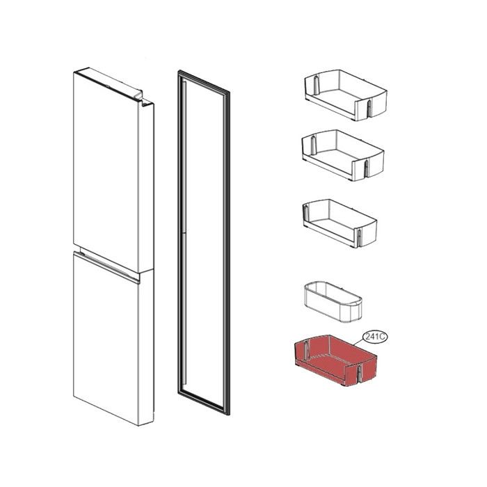 Balconnet inférieur repère Réfrigérateur congélateur LG Garantie