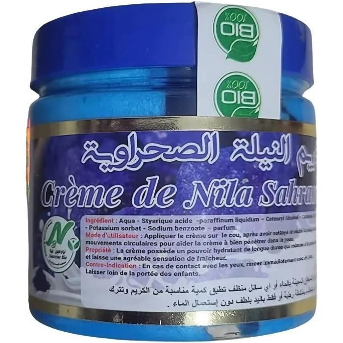 Nila Bleu - Crème Eclaircissante et nourrissante à la poudre de