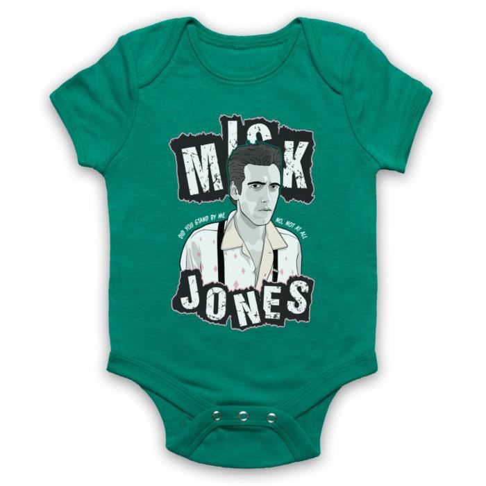 Clash Mick Jones Train In Vain Bebe Barboteuse Cdiscount