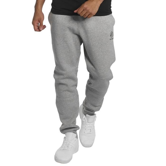 survetement reebok homme beige