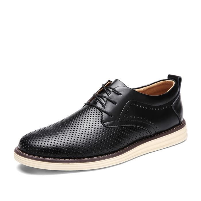 JOZSI Chaussure Homme ete Comfortable Classique Chaussure Hommes  ZX-XZ225Noir39 Noir - Cdiscount