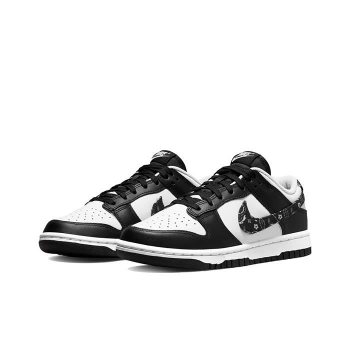 Basket Nike Dunk Low ESS Femme Blanc et couleurs multiples Fleur de cajou retro bas Casual Couleurs multiples Cdiscount Chaussures