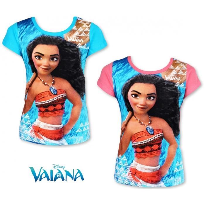Tee-shirt vaiana Bleu - Cdiscount Prêt-à-Porter