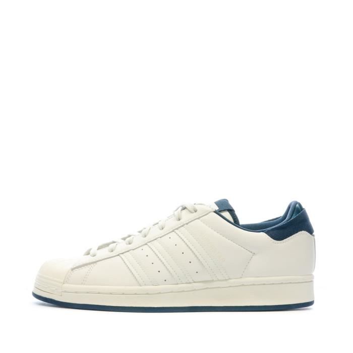 ADIDAS ORIGINALS Baskets Superstar - Blanc et bleu - Enfant garçon -  Cdiscount Chaussures