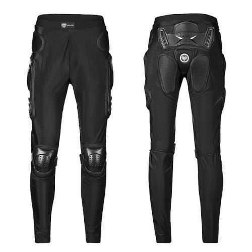 Homme Pantalon Protectrice Équipement Pantalon de Protection pour VTT DH BMX Cyclisme Snowboard Moto