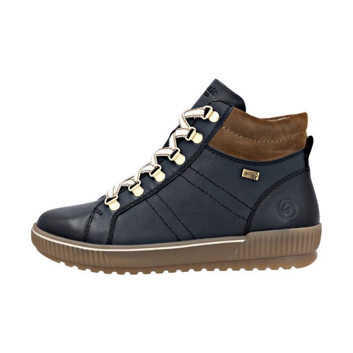 Remonte Basket Montante Cuir Remonte Rock - Bleu-Combi