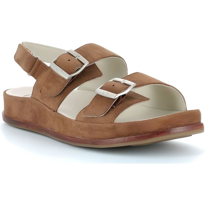 Scholl Sandale Cuir Femme Camel Camel - Cdiscount Chaussures