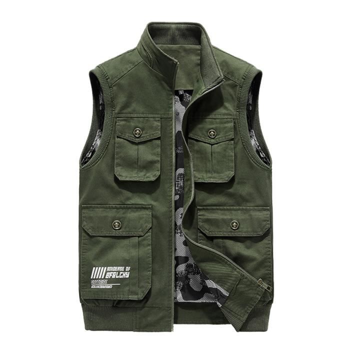 Veste sans manche cargo Clearance