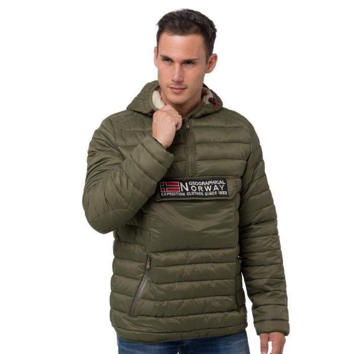 GEOGRAPHICAL NORWAY Doudoune DUCKOVER Kaki - Homme
