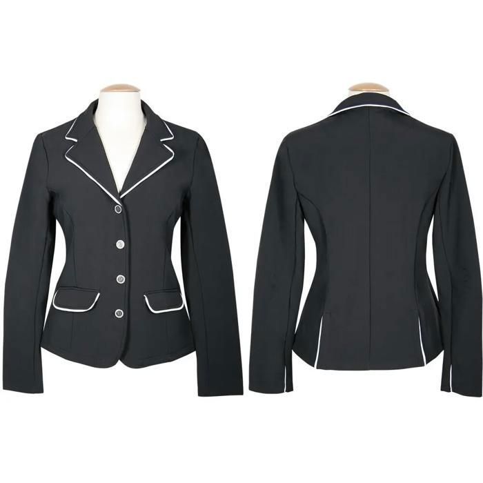 Veste softshell de concours femme Harrys Horse St.Tropez - zwart Veste softshell de concours femme Harrys Horse St.Tropez - zwart