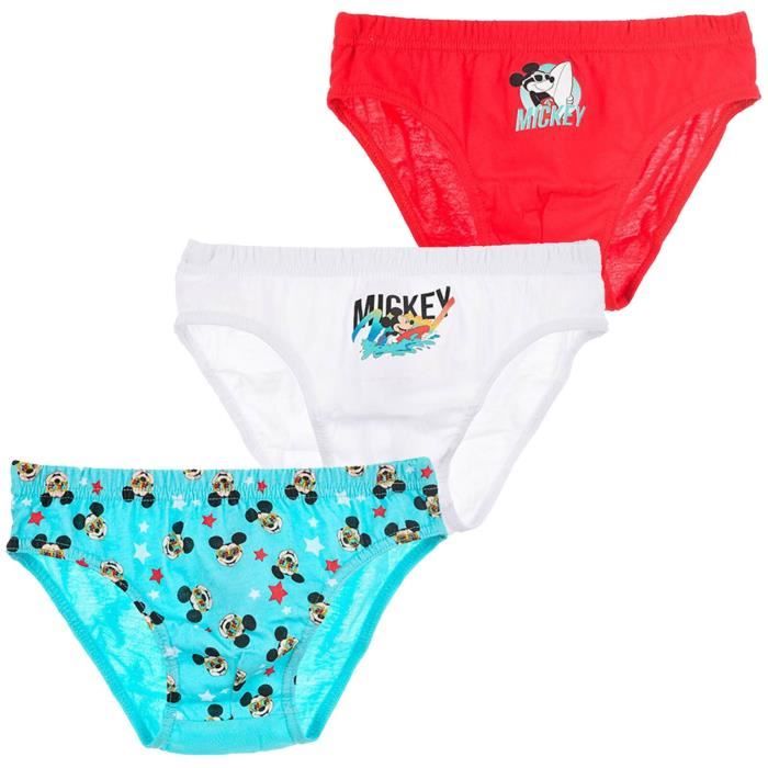 Lot De 3 Slips En Coton Femme - Taille 46/48 (XL) - 2 Unis Noir + 1 à Motifs - Neufs