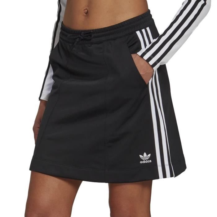 Jupe Noir Femme Adidas Skirt Black Cdiscount Pret a Porter