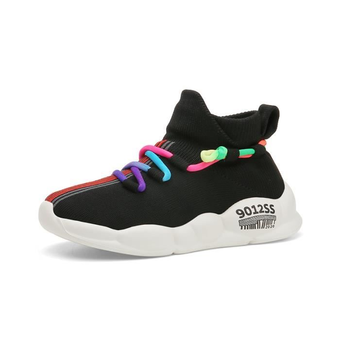 Hixingo Chaussures Basketball Enfant Garçon Fille – Légères, Antidérapantes, Confortables, Boucle Pivotante, Sport & Casual