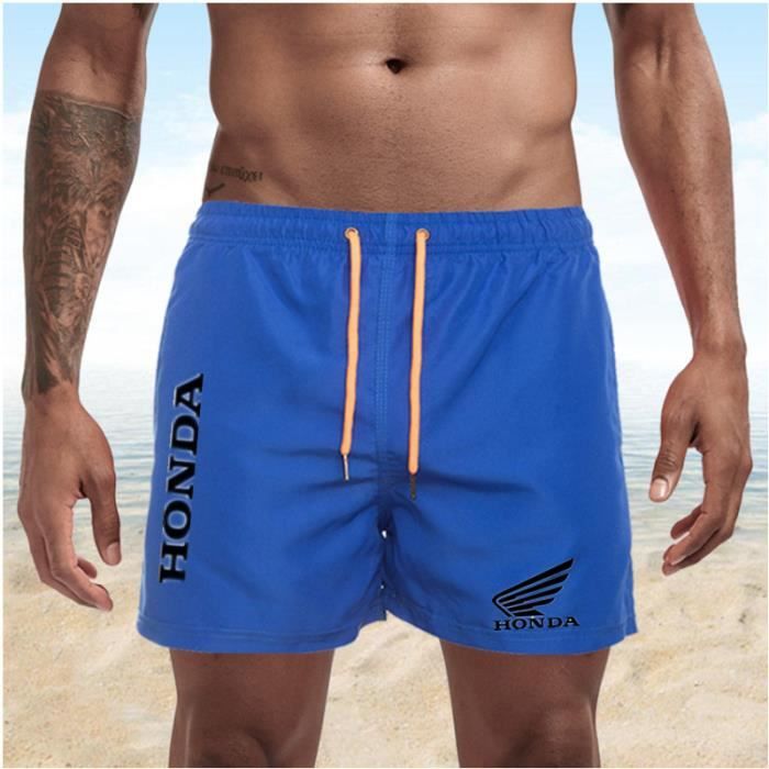 Short de Sport Homme Taille Elastiquée avec cordon Poche zipée Séchage Rapide Respirant Running