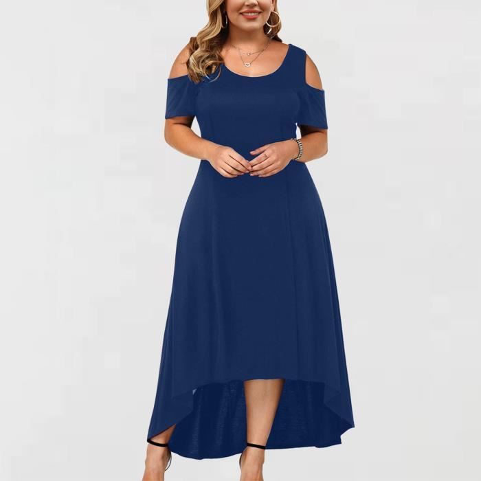 Robe Maxi Max Studio London Philomene Grise - Taille M, Neuve Sans étiquettes, épaules Dénudées