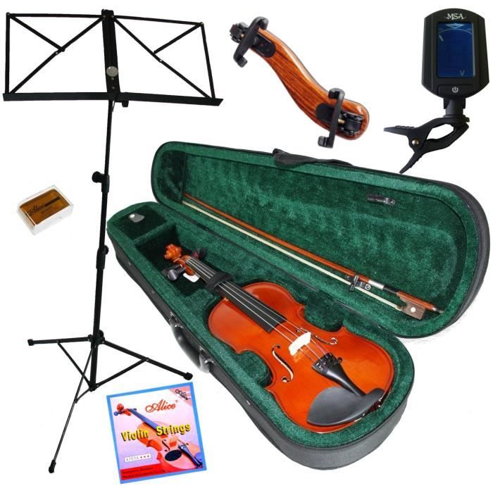 Homyl 1//8 Violon avec Etui de Transport pour Enfants de 4-5 ans