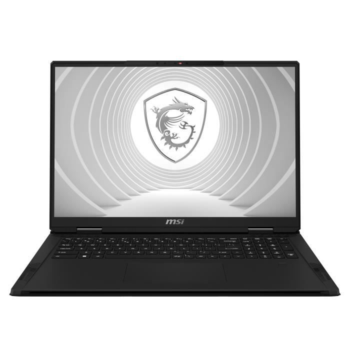 Station de travail mobile MSI CreatorPro X18 HX avec Intel® Core i9 14900HX écran 457 cm 18 de DDR5 SSD 4 To NVIDIA R
