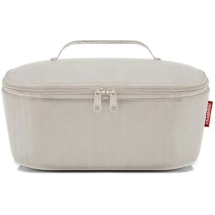 Sac Isotherme XL - REISENTHEL - Coolerbag Twist Silver - Tissu Polyester - 45 L - Pique-nique