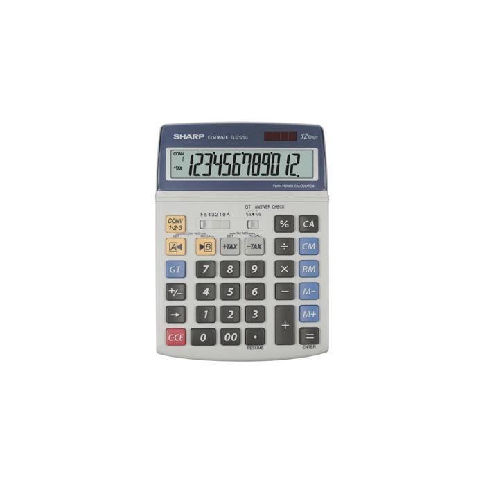 Calculatrice de table Sharp EL-2125 C