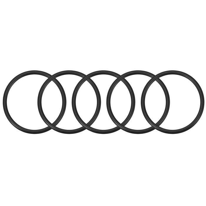 Sourcing Map Silicone Joints Toriques 6mm OD 3mm ID 1.5mm Largeur VMQ Joint Étanchéité Pour Compresseur Valves Tuyau Réparation Blanc Paquet De 20