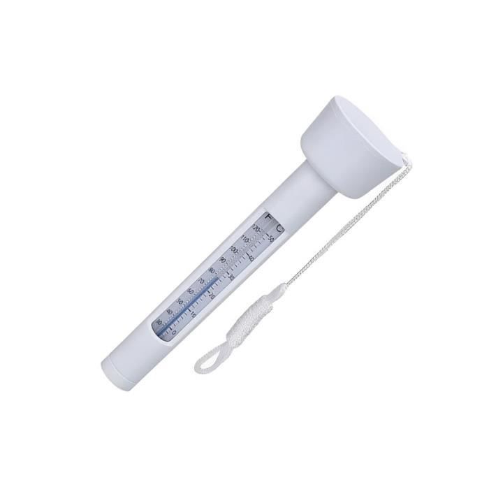 Omabeta Compteur de température de piscine Thermomètre de piscine sans