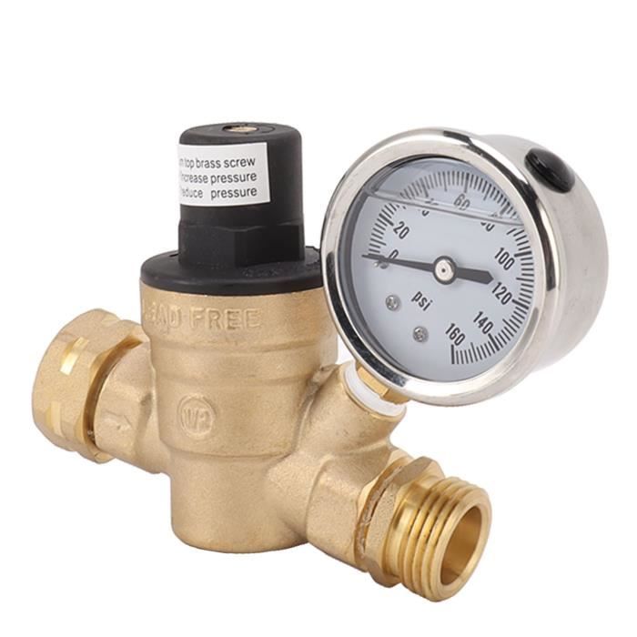 Régulateur De Pression D'eau Réglable Vanne De Régulation Réglable En