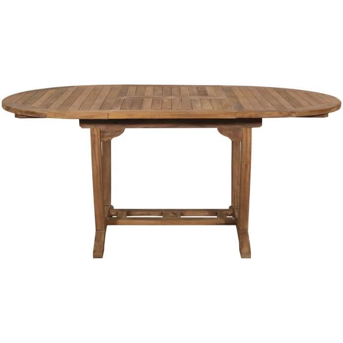 table salia ovale120-180x100x75 teck premium