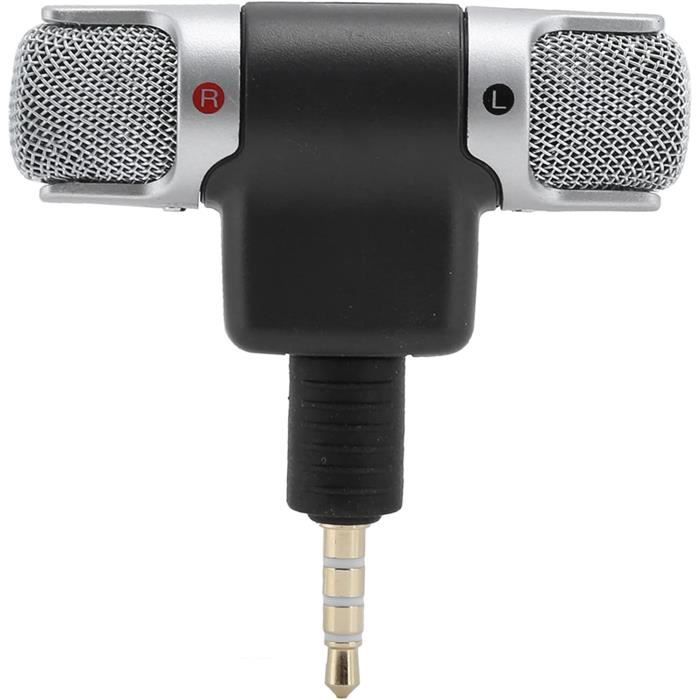 Microphone USB Mini Avec Réduction De Bruit – Omnidirectionnel, Portée 2 M – Pour Skype, Podcast, Enregistrement