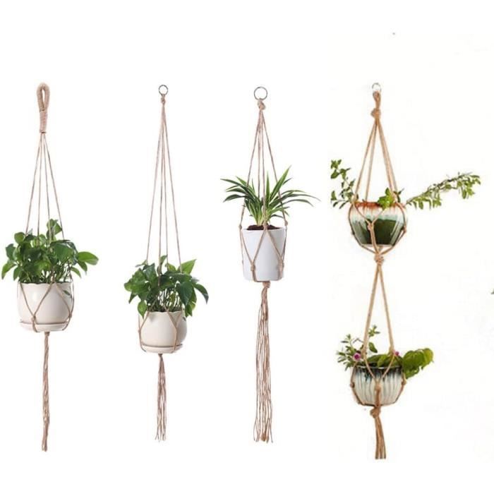 Suspension Plante, Macramé Pot Suspendu, …