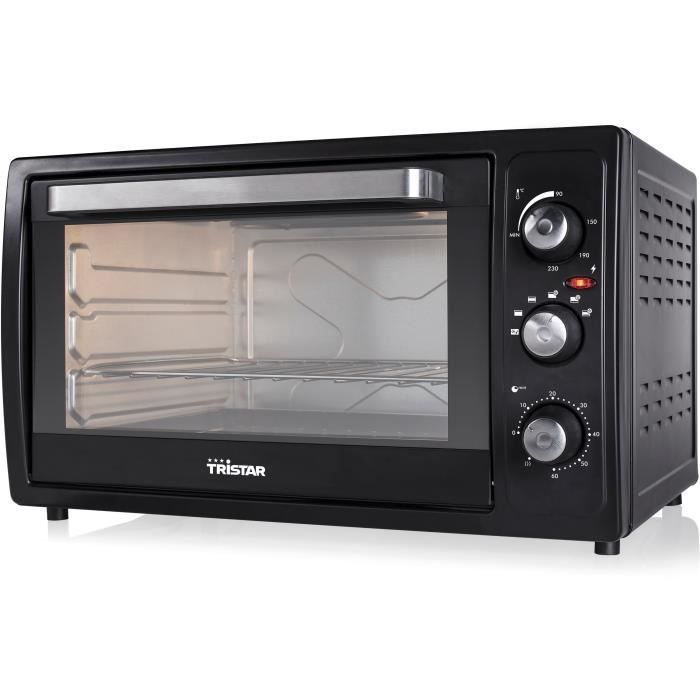 Tristar Ov 1452 Mini Four Grill 48 L 2000 W Fonction Chaleur Tournante Noir Achat Vente Mini Four Rotissoire Cdiscount