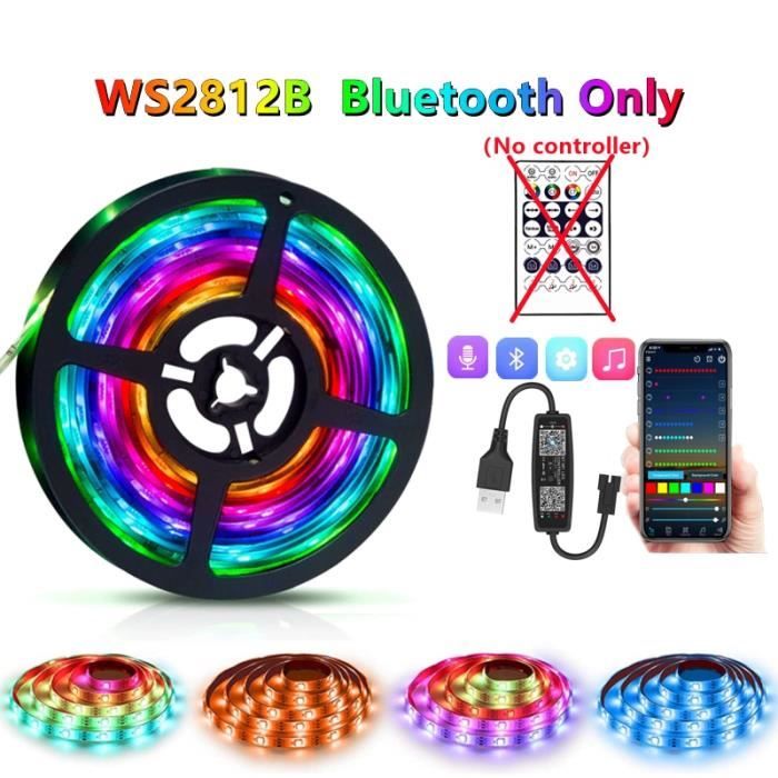 Bande Lumineuse LED USB 5050 SMD – Flexible, Bluetooth, 5V, Aliexpress